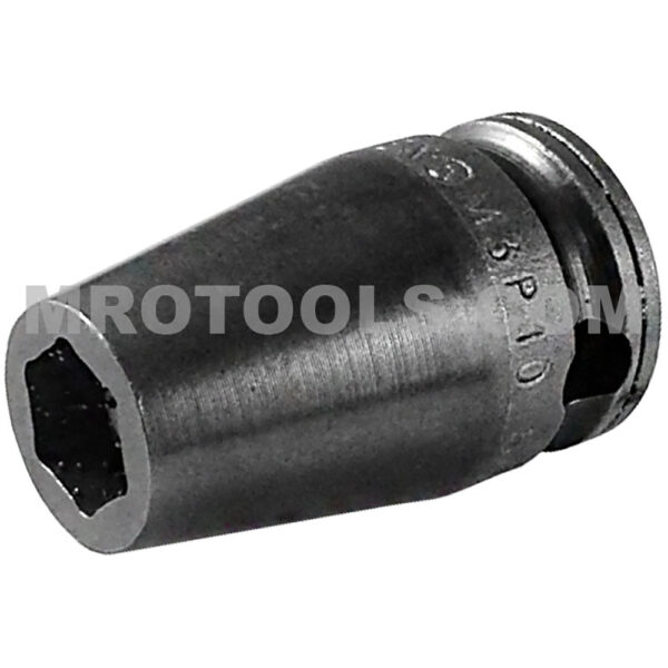 Apex M3P10 5/16'' 6-Point Impact Socket, For Sheet Metal Screws, Self-Tapping, Magnetic, 3/8'' Square Drive