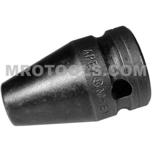 Apex M5E10 5/16'' 6-Point Impact Socket, Magnetic, For Sheet Metal Screws, Predrilled Holes, 1/2'' Square Drive