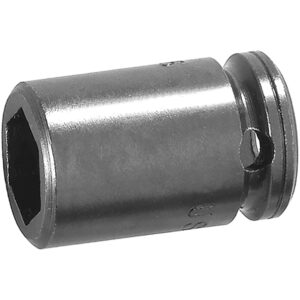 Apex M5P12 3/8'' 6-Point Impact Socket, Magnetic, For Sheet Metal Screws, Self-Tapping Screws, 1/2'' Square Drive