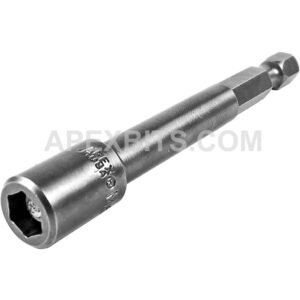 Apex M6N-0808-4 1/4'' 6-Point Nutsetter, Magnetic, 1/4'' Power Drive
