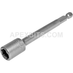 Apex M6N-0812-4 3/8'' 6-Point Nutsetter, Magnetic, 1/4'' Power Drive
