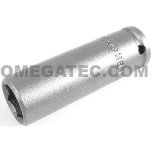 Apex MB-1212 3/8'' 6-Point Long Impact Socket, Magnetic, 1/4'' Square Drive
