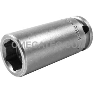 Apex MB-3218 9/16'' 6-Point Long Impact Socket, Magnetic, 3/8'' Square Drive