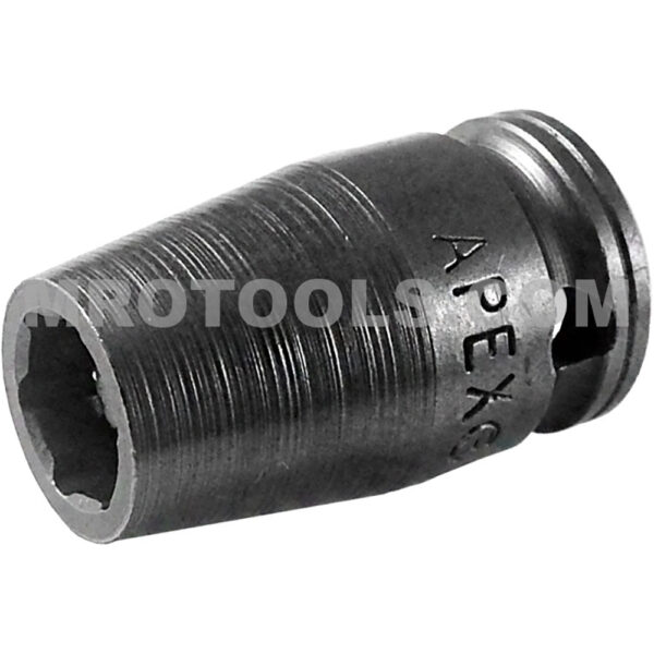 Apex MX-1108 1/4'' 6-Point Standard Impact Socket, Magnetic, 1/4'' Square Drive