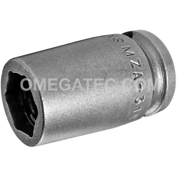 Apex MZA-314 3/8'' Angled Grease Fitting Magnetic Socket, 7/16'' Hex