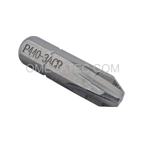 P440-3ACR 1/4'' Phillips #3 Insert Bits, ACR