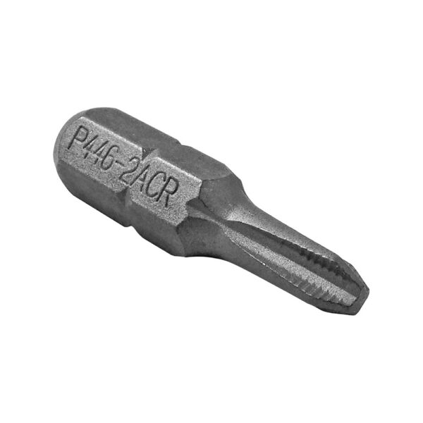 P446-2ACR 1/4'' Phillips #2 Insert Bits, ACR