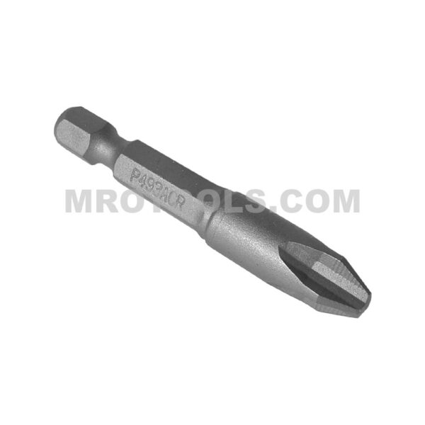 P493ACR 1/4'' Phillips #3 Power Drive Bits, ACR