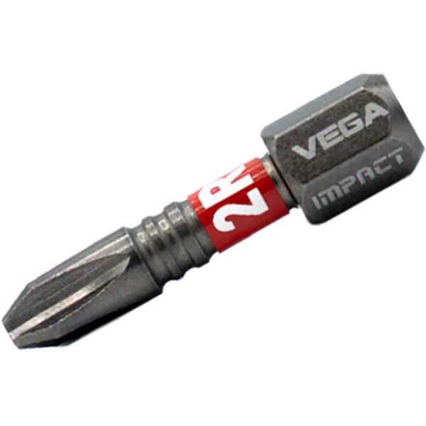 Vega T125P2R Impactech Phillips #2 Reduced Insert Bit