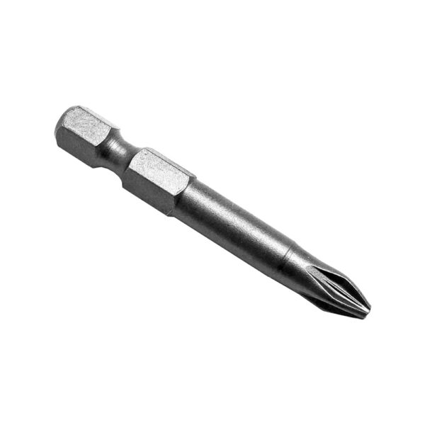 ZEPHYR PZ1101X275 #1 Pozidriv Power Drive Bit, For Self Tapping Screws, 1/4'' Hex Shank