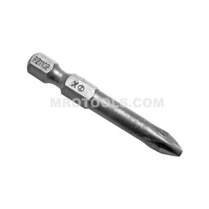 ZEPHYR PZ1102X #2 Pozidriv Power Drive Bit, For Self Tapping Screws, 1/4'' Hex Shank