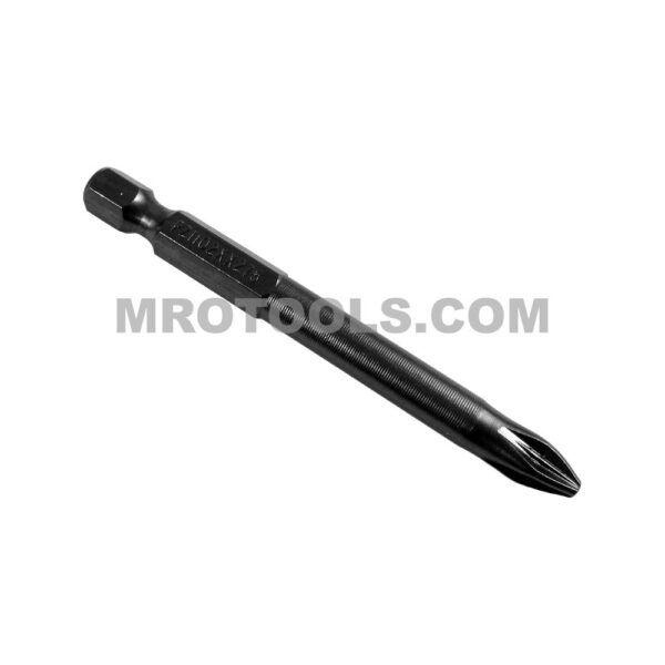 ZEPHYR PZ1102X275 #2 Pozidriv Power Drive Bit, For Self Tapping Screws, 1/4'' Hex Shank