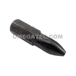 ZEPHYR PZ1222X #2 Pozidriv Insert Bit, For Self Tapping Screws, 1/4'' Hex Shank