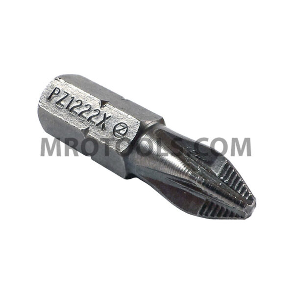 ZEPHYR PZ1222XACR-B #2 Pozidriv Insert Bit, ACR-B 4x4, For Self Tapping Screws, 1/4'' Hex Shank