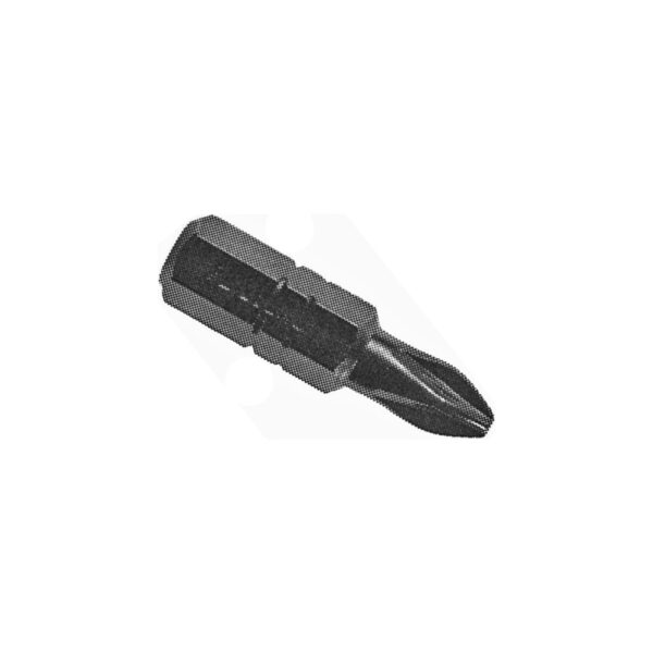ZEPHYR PZ1231X #1 Pozidriv Insert Bit, For Self Tapping Screws, 5/16'' Hex Shank