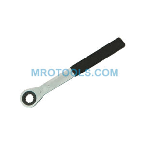 Lang RBM-25 Flat Ratcheting Box Wrench 12 Point, Large, Metric