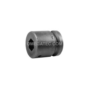 Apex RP-720 Bit Holder 5/8'' to 3/4'' Adapter With Spring Pin Retainer, 1/4'' Square Drive
