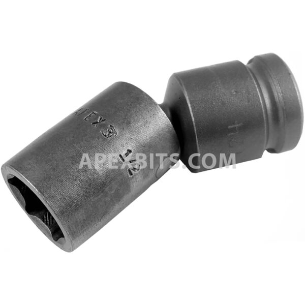Apex SA-124 1/2'' 6-Point Universal Wrench, 3/8'' Square Drive