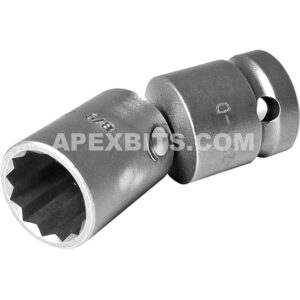 Apex SA-221-D 5/8'' 12-Point Universal Wrench, 1/2'' Square Drive