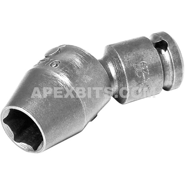 Apex SA-26 5/16'' 6-Point Universal Wrench, 1/4'' Square Drive