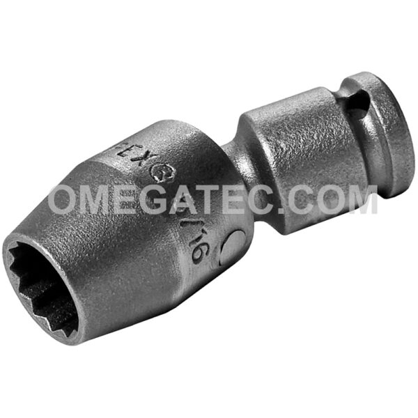 Apex SA-26-D 5/16'' 12-Point Universal Wrench, 1/4'' Square Drive