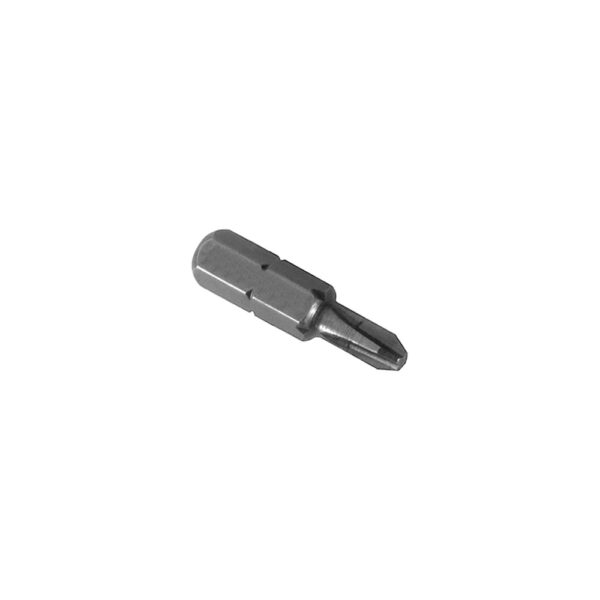 Apex SD-1055-A #1 Phillips Insert Bits, 1/4'' Hex Drive, Limited Clearance