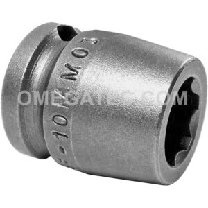 Apex SF-10MM03 10mm 6-Point Short Impact Socket, Surface Drive, 3/8'' Square Drive