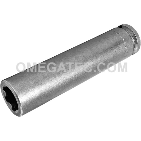 Apex SF-13MM33 13mm 6-Point Extra Long Impact Socket, Surface Drive, 3/8'' Square Drive