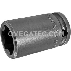 Apex SF-15MM13 15mm 6-Point Standard Impact Socket, Surface Drive, 3/8'' Square Drive
