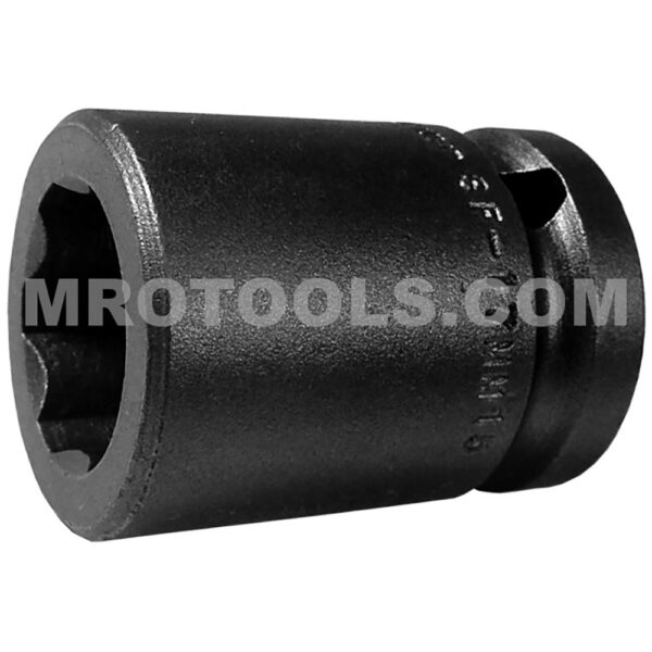 Apex SF-17MM15 17mm 6-Point Standard Impact Socket, Surface Drive, 1/2'' Square Drive