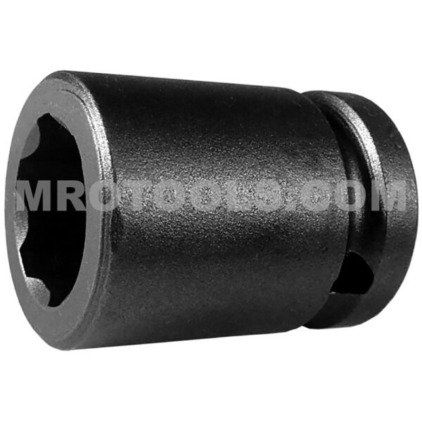 Apex SF-17MM55 17mm 6-Point Extra Long Impact Socket, Surface Drive, Thin Wall, 1/2'' Square Drive