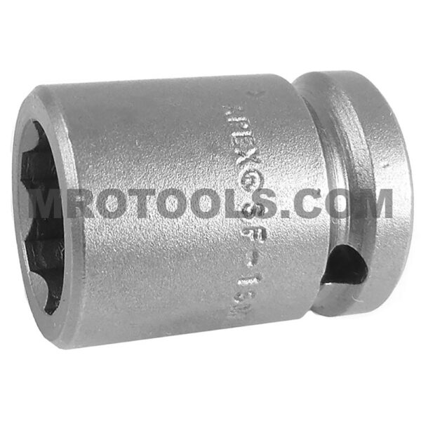 Apex SF-18MM15 18mm 6-Point Standard Impact Socket, Surface Drive, 1/2'' Square Drive