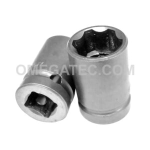 Apex SF-18MM45 18mm 6-Point Standard Impact Socket, Surface Drive, Thin Wall, 1/2'' Square Drive