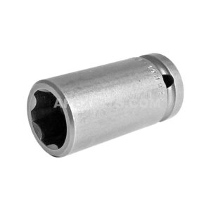 Apex 1/2'' Square Drive Sockets, Metric, Surface Drive, Long Length