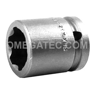 Apex SF-21MM15 21mm 6-Point Standard Impact Socket, Surface Drive, 1/2'' Square Drive