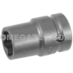 Apex SF-5418 9/16'' 6-Point Standard Impact Socket, Surface Drive, Thin Wall, 1/2'' Square Drive