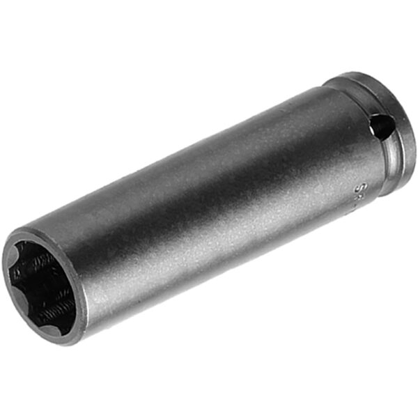 Apex SF-5522 11/16'' 6-Point Extra Long Impact Socket, Surface Drive, Thin Wall, 1/2'' Square Drive