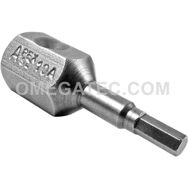 Apex SZ-10-A 1/8'' 6-Point Impact Socket Head Bit, 7/16'' Hex Drive Insert Only
