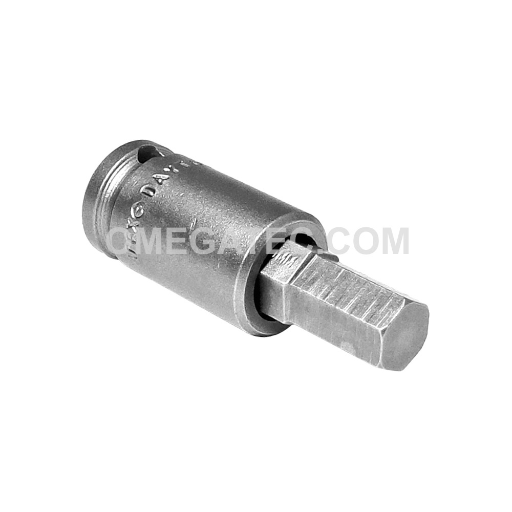 Apex 3/8'' Square Drive Adapters With (Hex-Allen) Socket Head Bits, Metric