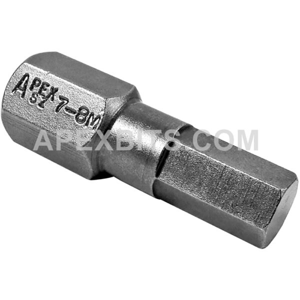 Apex SZ-7-8MM 8mm Socket Head Bit, 1/2'' Square Drive