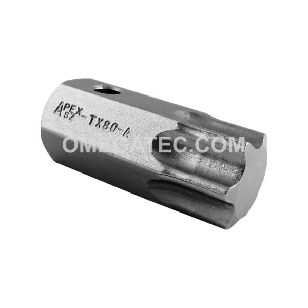 Apex SZ-TX-80-A T-80 Torx Insert Bits, 5/8'' Hex Drive