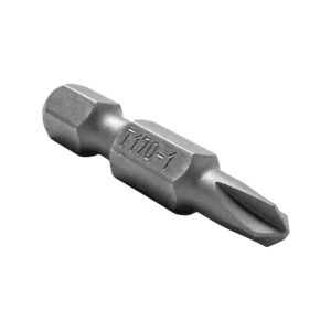 T170-1 1/4'' Hex Power Drive Bit for #1 Torq-Set Recess