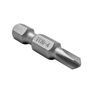 T170-4 1/4'' Hex Power Drive Bit for #4 Torq-Set Recess