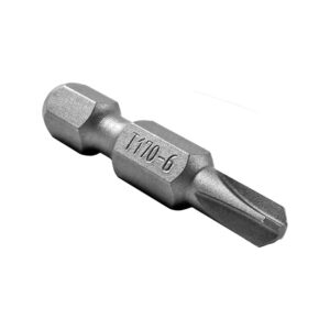 T170-6 1/4'' Hex Power Drive Bit for #6 Torq-Set Recess