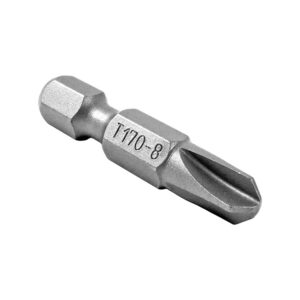 T170-8 1/4'' Hex Power Drive Bit for #8 Torq-Set Recess