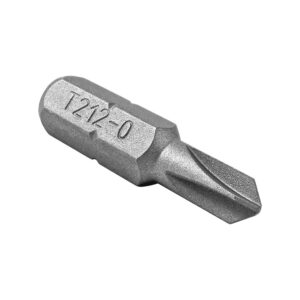 T212-0 1/4'' Hex Insert Bit for #0 Torq-Set Recess