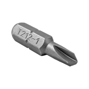 T212-1 1/4'' Hex Insert Bit for #1 Torq-Set Recess