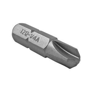 T212-1/4A 5/16'' Hex Insert Bit for #1/4 Torq-Set Recess