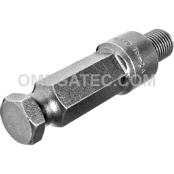 Apex TN-24 3/8''-24 Threaded Power Driver Adapter, 7/16''