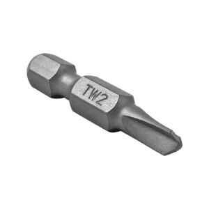 TRW2 1/4'' Tri-Wing #2 Power Drive Bits